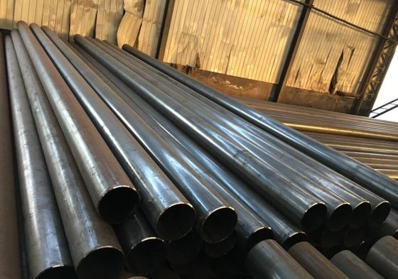 Tubo d'acciaio saldato nero di acciaio al carbonio del tubo di acciaio dolce ERW per materiale da costruzione