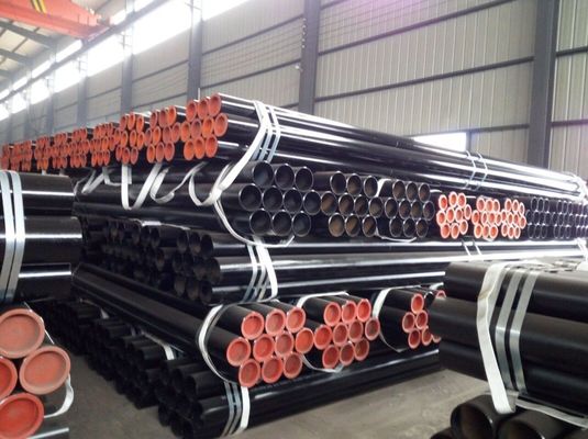 Tubo d'acciaio saldato nero di acciaio al carbonio del tubo di acciaio dolce ERW per materiale da costruzione