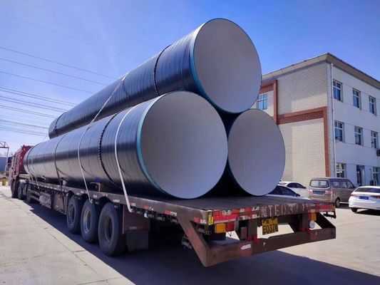 Tubi di acciaio di ASTM A252 SSAW 3.2mm - 25.4mm per le costruzioni porto/del ponte