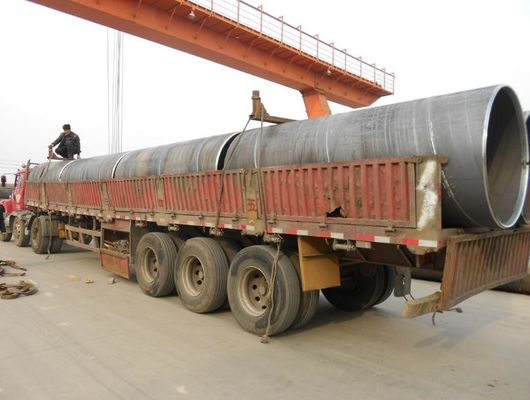 Tubo d'acciaio di ASTM A252 SSAW per le costruzioni porto/del ponte