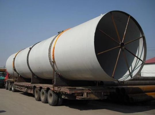 La spirale ISO9001 ha saldato i tubi d'acciaio per il trasporto gas/del petrolio