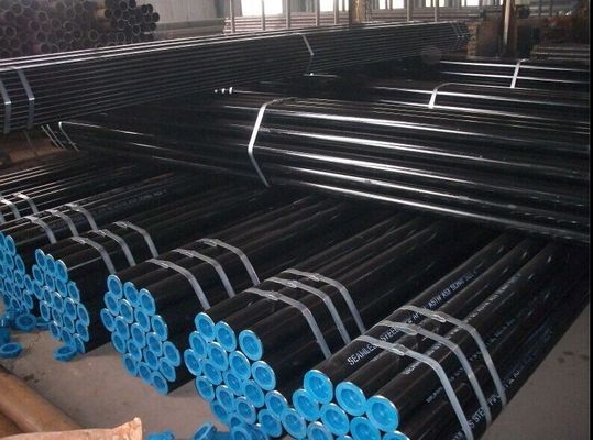 Tubo di acciaio al carbonio senza saldatura di alta qualità ASTM A53 A106 API 5L GR.B con lunghezza 6m