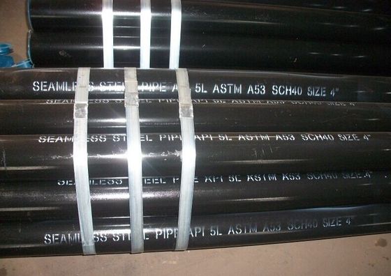 Palette di tubi senza cuciture ad alte prestazioni con imballaggio di 21,3 mm - 508 mm di diametro