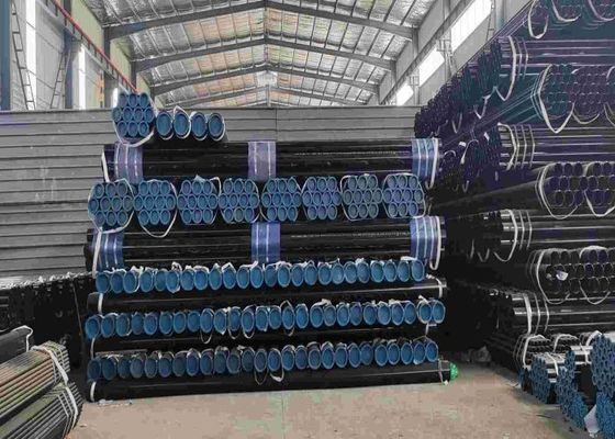 Forma di sezione rotonda dimensione personalizzata tubo di acciaio al carbonio senza saldatura per condotte idriche