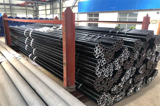 Servizio di piegatura a foratura di tubi di acciaio ASTM A106 tubi neri laminati a caldo