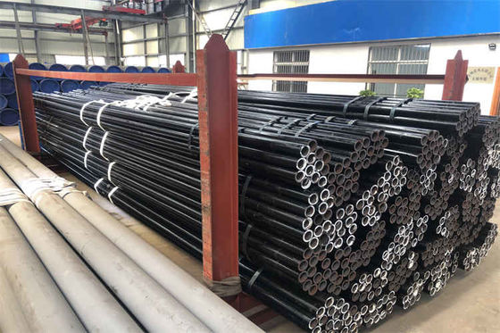 Servizio di piegatura a foratura di tubi di acciaio ASTM A106 tubi neri laminati a caldo