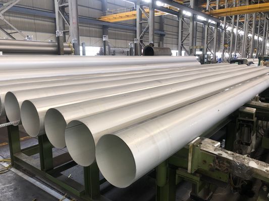 LSAW Lunghezza del tubo in acciaio inossidabile 11,8m Certificato ISO