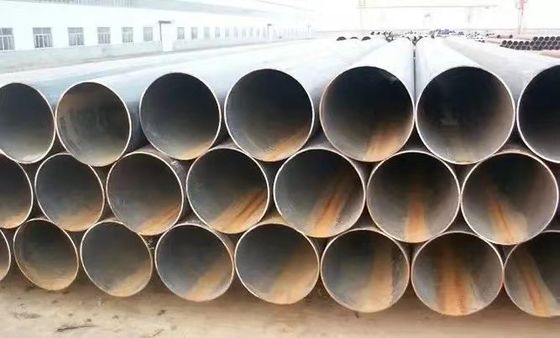Tubo di acciaio saldatura ad arco longitudinale immerso certificato Disponibile in varie lunghezze