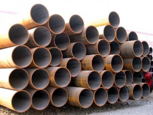 Tubo di acciaio saldatura ad arco longitudinale immerso certificato Disponibile in varie lunghezze