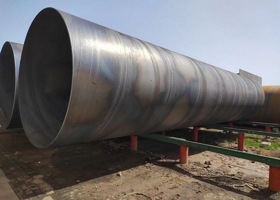 Tubo di acciaio SSAW spirale saldato da 400 mm per applicazioni strutturali