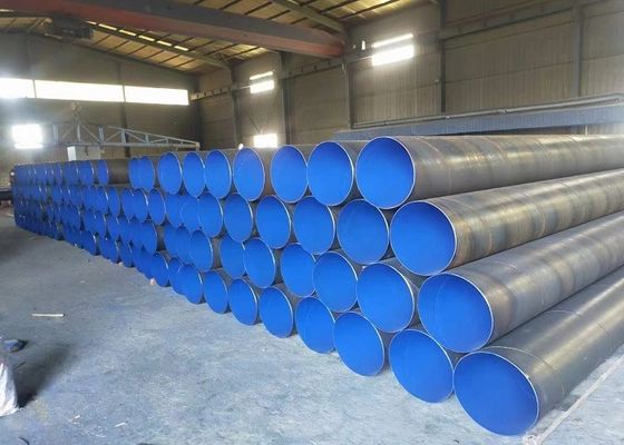 Tubo di acciaio SSAW resistente e resistente per la costruzione di edifici