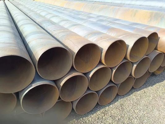 Tubo di acciaio SSAW resistente e resistente per la costruzione di edifici