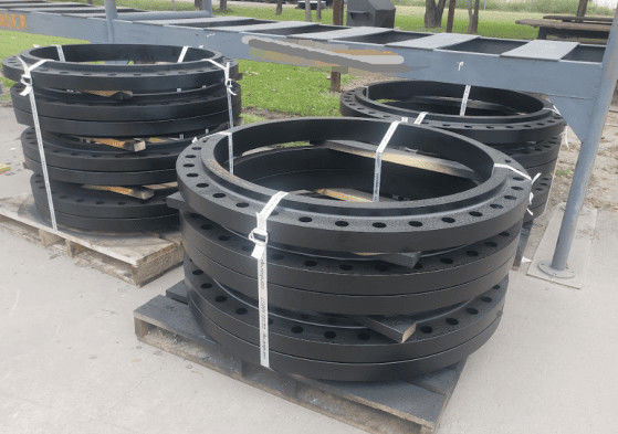 Flanges in acciaio di pittura nera di classe 150 con potenziale di applicazione finale