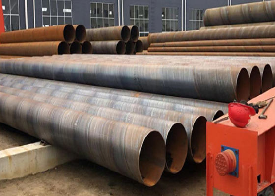 5mm-25.4mm Certificato di prova di mulino di parete SSAW tubo di acciaio per materiali da costruzione