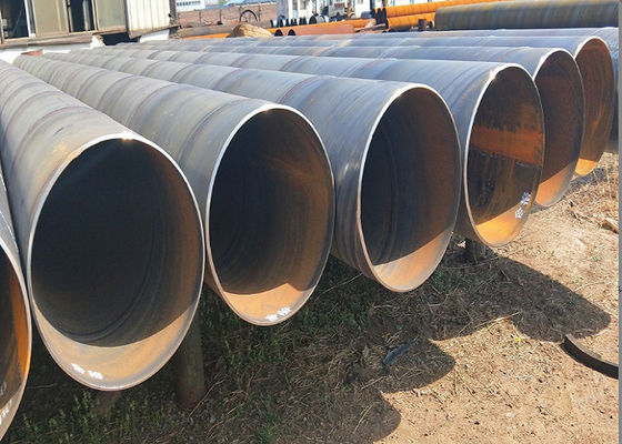 API 5L SSAW Tubo in acciaio 219.1mm - 2540mm Diametro non secondario 5mm - 25.4mm Parete