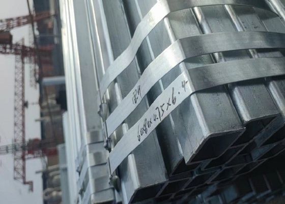 Sezioni galvanizzate di acciaio cavo con standard certificati e materiali diversi
