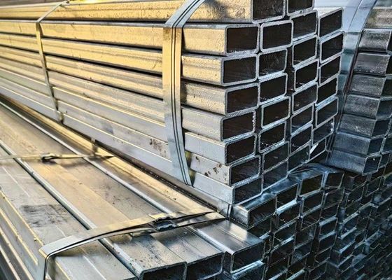 Sezioni vuote in acciaio galvanizzato da 400 mm di diametro interno senza cuciture standard ASTM 5-400 mm