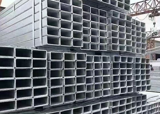 Sezioni vuote di acciaio galvanizzato ASTM JIS GB Standard 1-12m Lunghezza 5-400mm Diametro interno Profili vuote