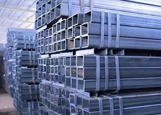 Sezioni vuote in acciaio galvanizzato per supporto strutturale con certificazione ISO