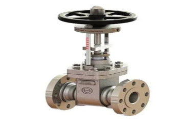 500 lb API Flanged End Steel Gate Valves DIN3202 PN16 Manuale del gas