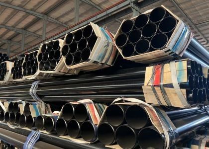 Servizio di perforazione ASTM A/ASME SA 53 Grado A B Tubo di acciaio senza saldatura nero spessore 0,2-100 mm
