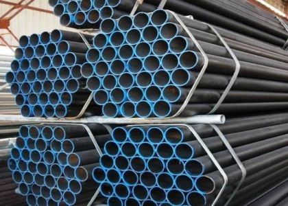 Tubo senza cuciture standard ASTM A53 personalizzato con servizio di verniciatura nera