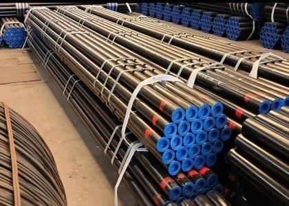 Linea senza cuciture laminata a caldo api 5L ASTM standard A106 A53 del tubo di olio del tubo d'acciaio
