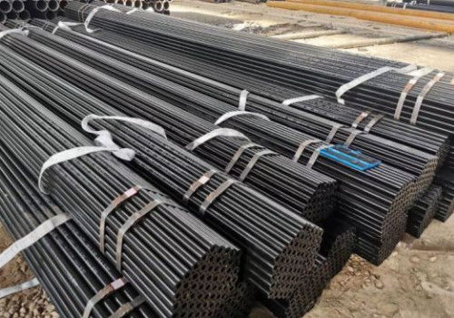 DIN 17175 Tubi in acciaio galvanizzato verniciato in nero Tubo senza cuciture per il processo di foratura