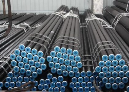 Spessore della parete personalizzato Tubo in acciaio per scambiatori di calore dipinto in nero per certificato EN industriale