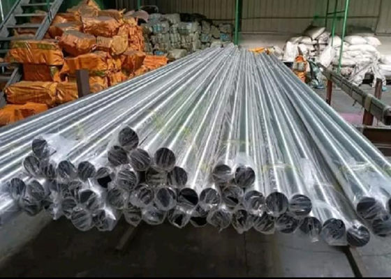 ± 1% Tolleranza Tubo rotondo in acciaio inossidabile di 2 mm-550 mm di diametro con resistenza alla temperatura