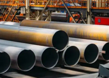 Industria del petrolio e del gas Tubo di acciaio ERW con estremità semplici/a filo/a filo Lunghezza 5,8 m-12 m