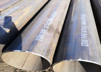 5.8m-12m Lunghezza Verniciatura nera ERW tubo di acciaio per oleodotti industria del petrolio e del gas