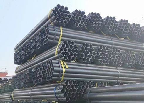 EN10210 Tubo di acciaio saldato standard con tappi per la resistenza alla corrosione