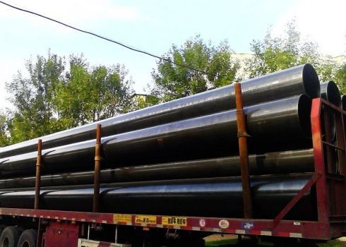 Tubo di acciaio saldato quadrato rotondo rettangolare con controllo laminato a caldo SGS