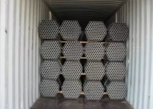 DIN EN 10210 Tubo di struttura in acciaio galvanizzato standard con tolleranza di spessore /- 0,2%
