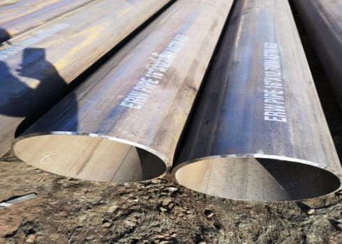 Tubo di acciaio saldato ad alta frequenza in Q235/ Q345/ A53/ A106/ S235JR/ 0,5-60 mm di spessore della parete