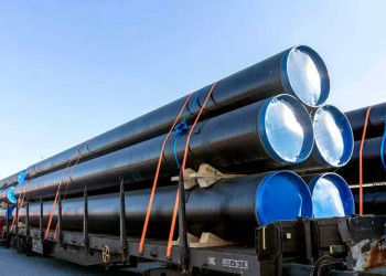 Tubi in acciaio LSAW rivestiti con epossidi di catrame di carbone per lavori di costruzione