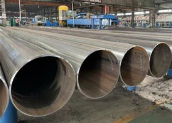 Tubo di acciaio LSAW rotondo rivestito di zinco, adattato alle specifiche della superficie del cliente