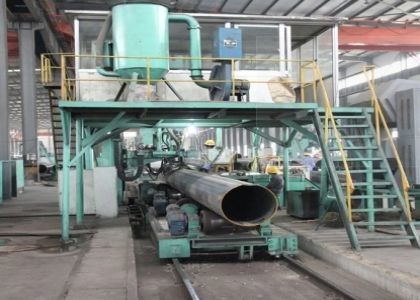 Tubo di acciaio di grande diametro ASTM Q235, Q235B, S275 tubo di carbonio rotondo saldato