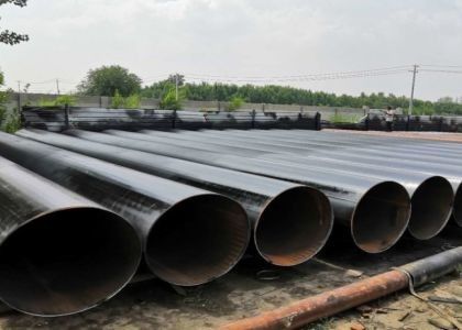 ASTM A252 Saldatura di tubi lunghi di trasmissione di petrolio e gas LSAW tubi in acciaio