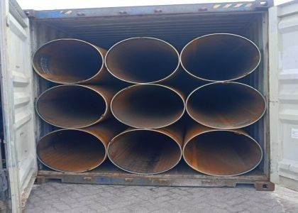 LSAW tubo di acciaio ASTM A106 MS tubo tubo di acciaio saldato a basso tenore di carbonio