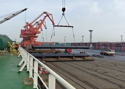 Tubi in acciaio LSAW di grado API 5L X65 per il trasporto di gas idrico