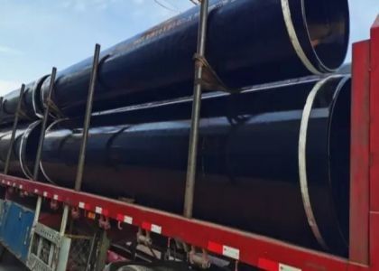 Tubi in acciaio di grande diametro saldati ASTM A252 Standard per la costruzione e la struttura