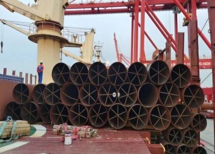 Pipe di acciaio galvanizzato rivestito di epossidi di catrame di carbone pesante per tubi di struttura