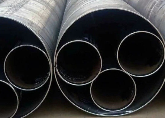 SGS ispezionato SSAW tubi di acciaio saldati 5 mm-25,4 mm spessore