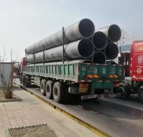 Tubo di acciaio SSAW industriale 10 20 45 grado conforme alla norma SY/T5037 SGS ispezionato