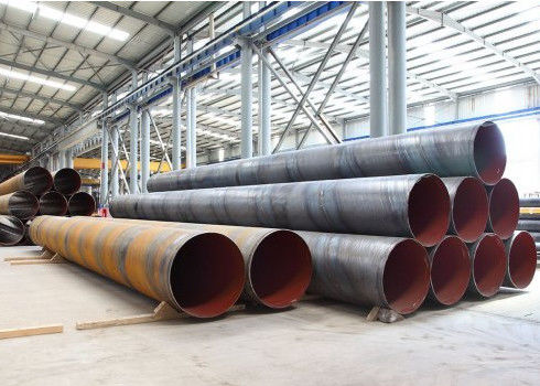SSAW tubi di acciaio saldatura 5mm-25,4mm Parete per la costruzione
