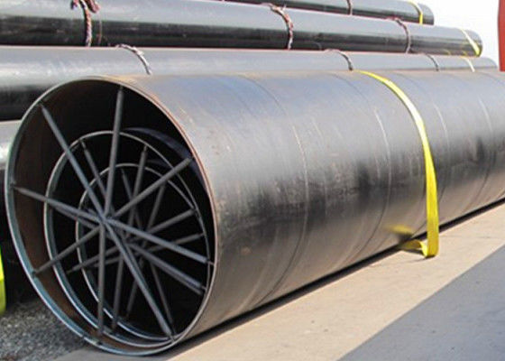 Tubo di acciaio SAW industriale con controllo di mulino di diametro esterno 219mm-3620mm