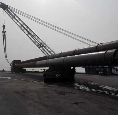 Tubo di acciaio SSAW Saldato per trasmissione di petrolio e gas