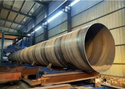 Tubi a spirale in acciaio al carbonio ASTM senza cuciture